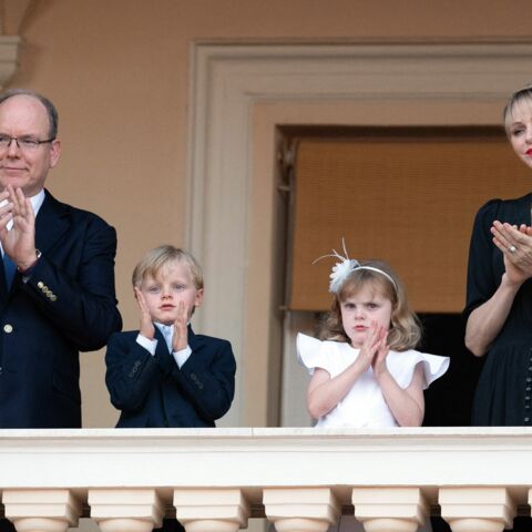 Photos Jacques Et Gabriella Les Enfants D Albert Et Charlene De Monaco Tres Elegants Au Balcon Gala