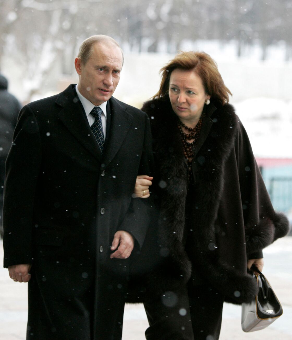 Путин 2004 с женой