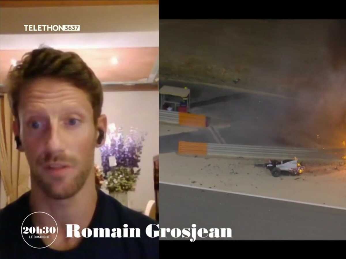 VIDÉO - Romain Grosjean miraculé : « On pensait à 99% que j’étais mort »