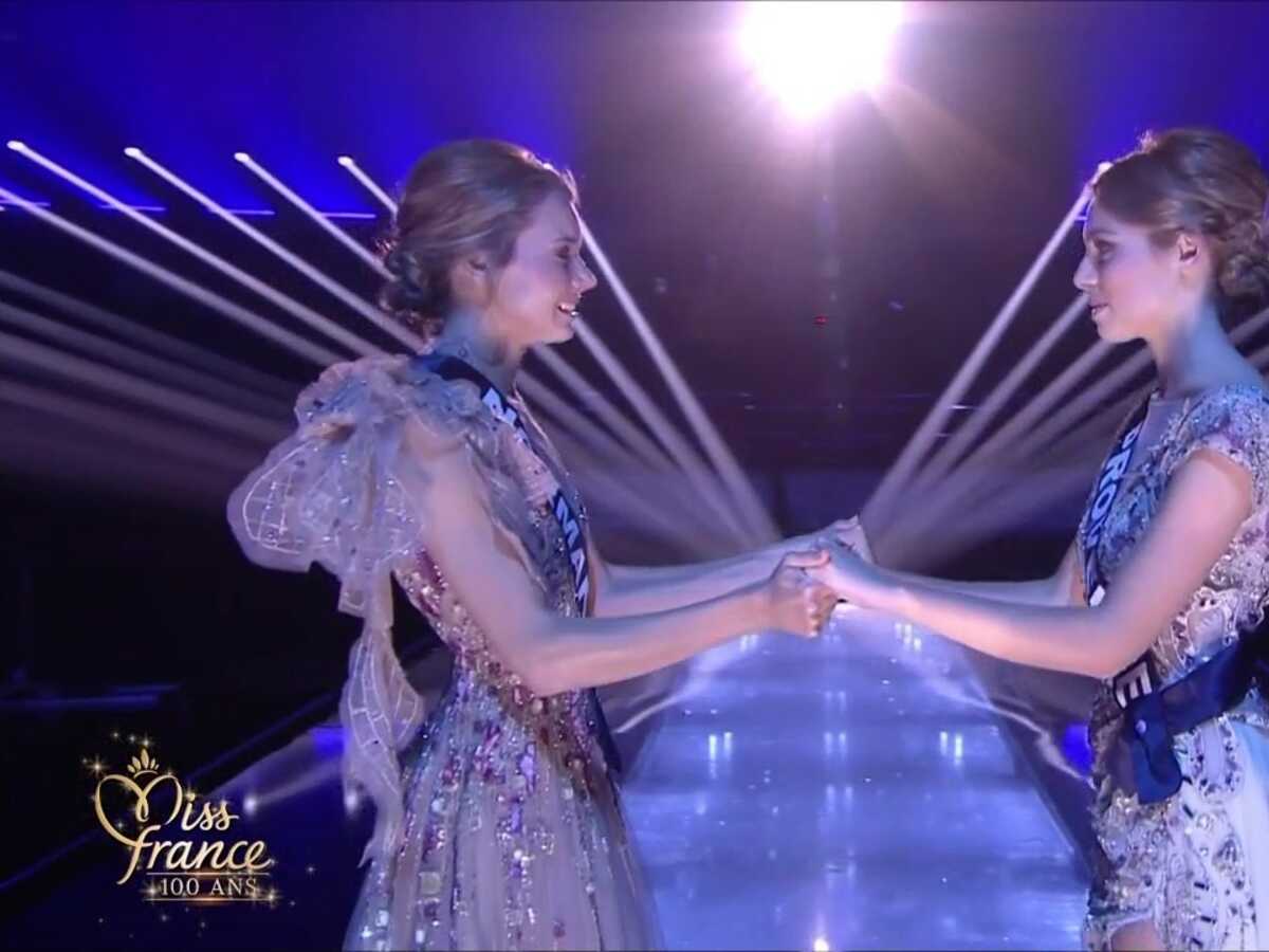 Miss France 2021 - Amandine Petit et April Benayoum : ce qu'elles se sont dit à l'annonce de la gagnante