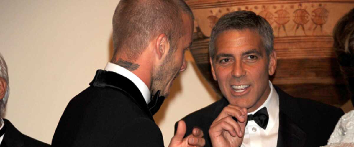 David Beckham Dans Les Draps De George Clooney Gala David Beckham Dans Les Draps De George Clooney Gala