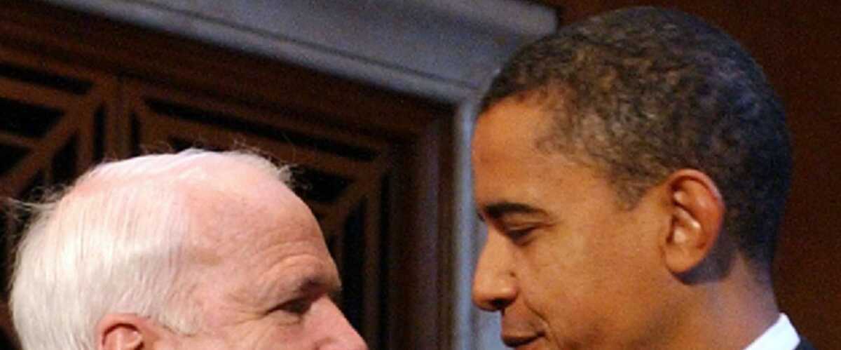 Barack Obama Et John Mccain Gala