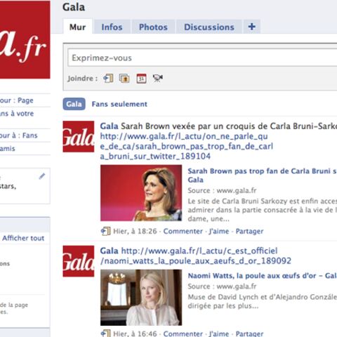 Gala.fr Sur Twitter Et Facebook - Gala