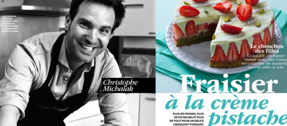 Le Fraisier A La Pistache De Christophe Michalak Gala