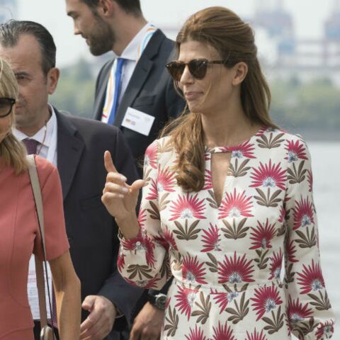 Photos Brigitte Macron Sa Petite Robe Louis Vuitton Se Decline Aussi En Rose Gala