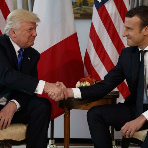 Emmanuel Macron A Revise Sa Poignee De Main Avec Donald Trump Gala