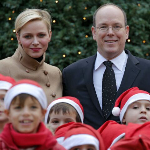 Photos Charlene Et Albert De Monaco Fetent Noel Avec Les Enfants De La Principaute Gala