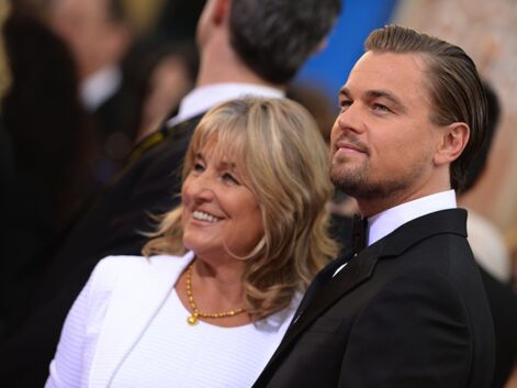Leonardo DiCaprio et sa mère Irmelin sur les tapis rouges.