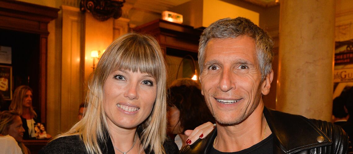 Nagui sa femme, Mélanie Page, lui déclare sa flamme , Gala