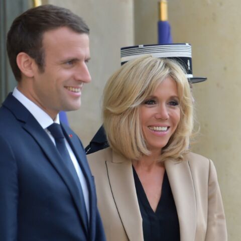 Photo Brigitte Macron Premiere Interview De Premiere Dame Le Seul Defaut D Emmanuel C Est D Etre Plus Jeune Que Moi Gala
