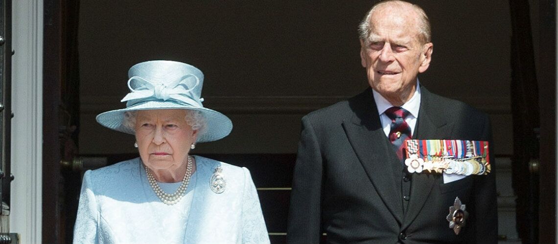 La reine  lisabeth II  et le  prince Philip affaibli 