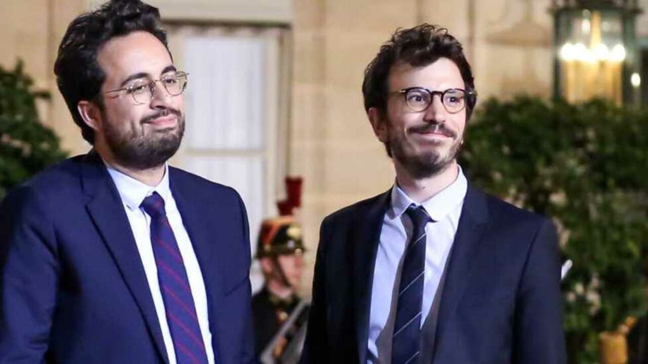 Mounir Mahjoubi Et Son Mari Main Dans La Main A L Elysee Une Image Qui Surprend Encore Gala