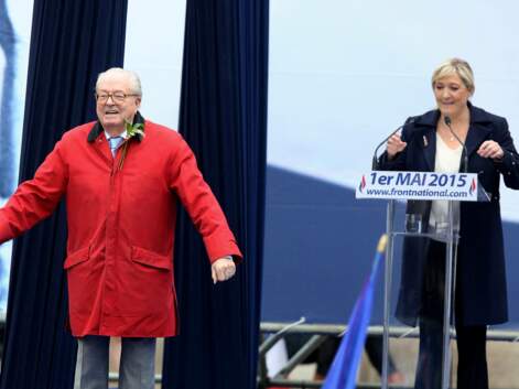 PHOTOS - Marine Le Pen et son père Jean-Marie, une relation tumultueuse