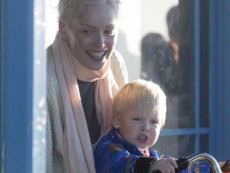 PHOTOS - Sharon Stone heureuse : ses enfants font sa fierté
