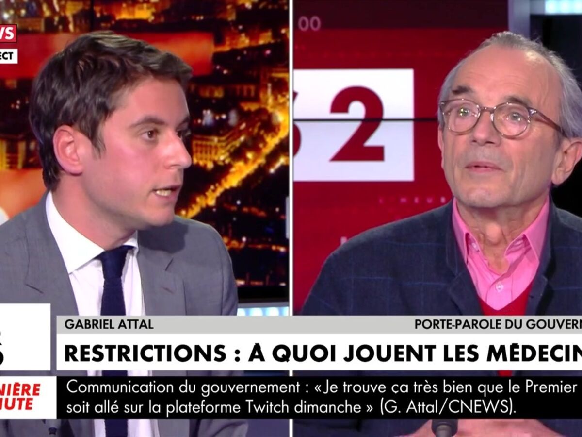 VIDÉO - Mais si, on soutient tout ! : passe d'armes entre Gabriel Attal et Ivan Rioufol