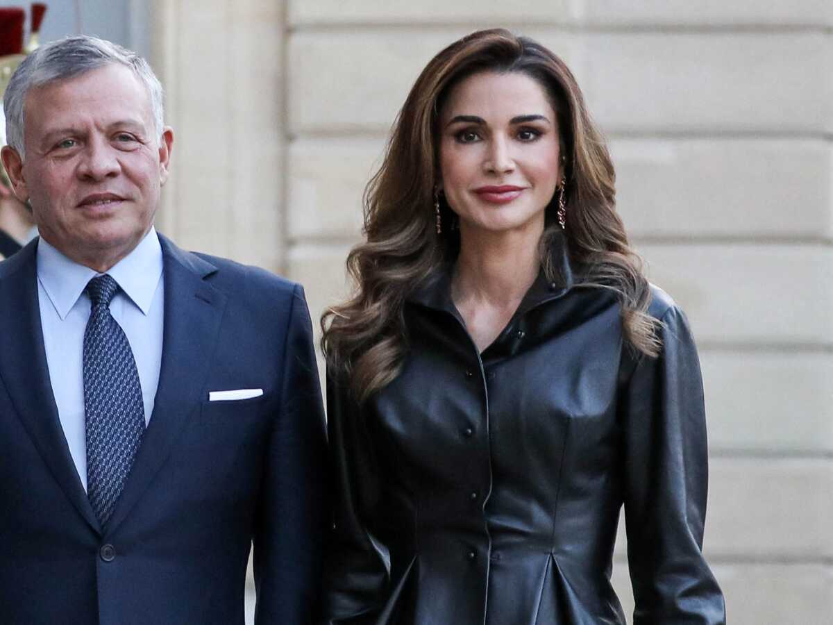 Abdallah II et Rania de Jordanie en deuil