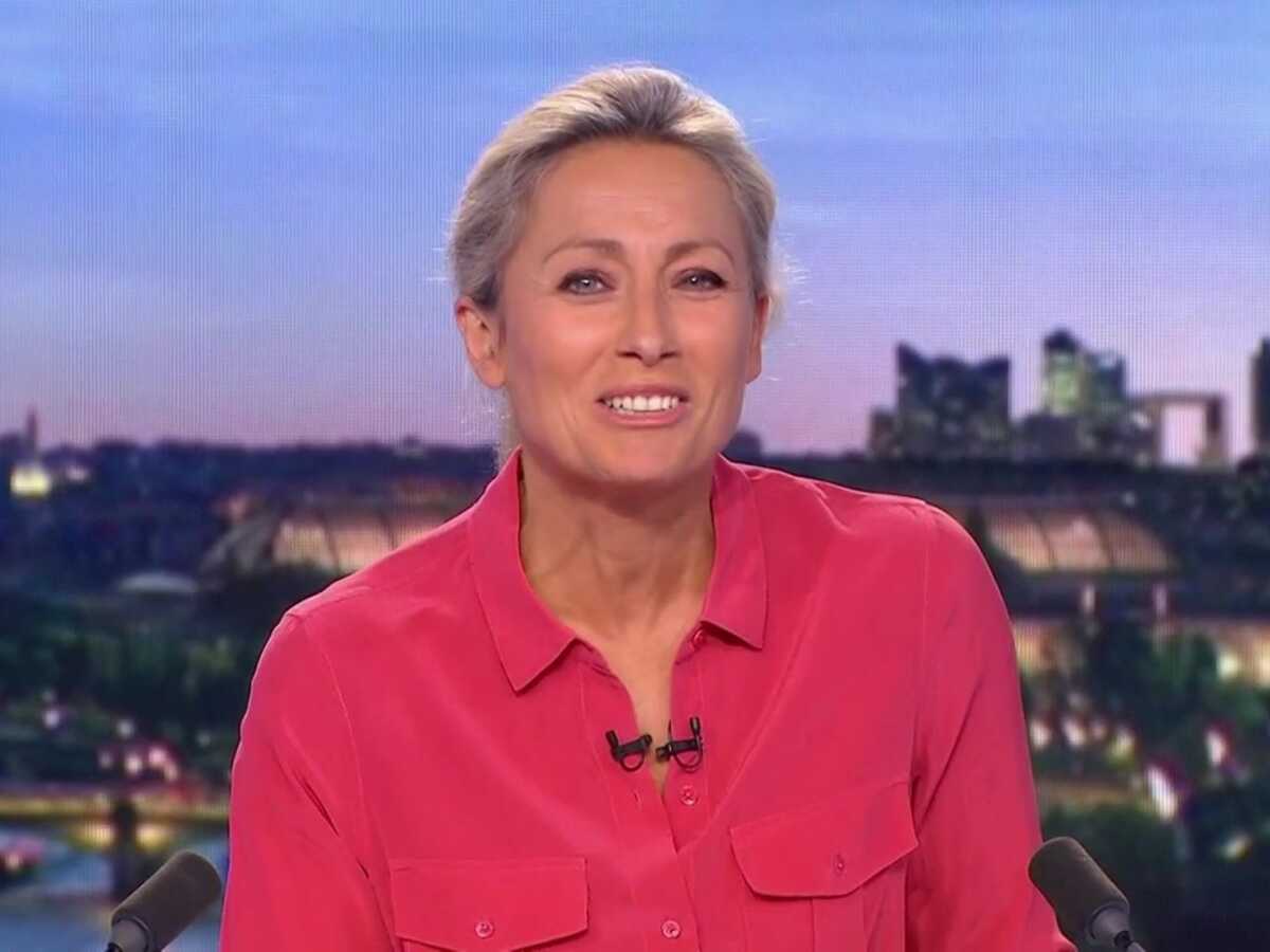 VIDÉO - Anne-Sophie Lapix : son fou rire indomptable en plein direct du JT de 20h