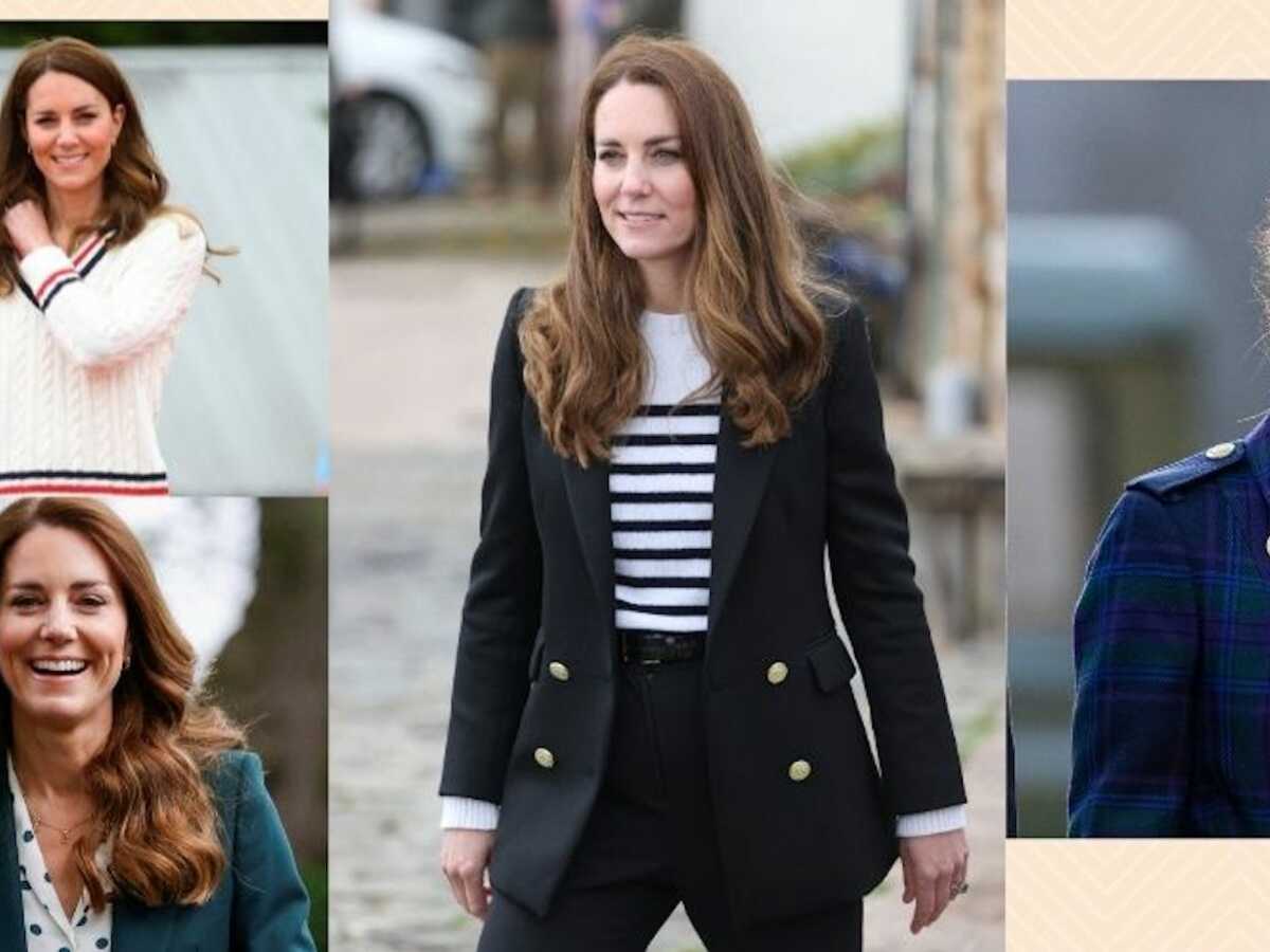 PHOTOS - Kate Middleton : son style très éclectique en Ecosse avec William