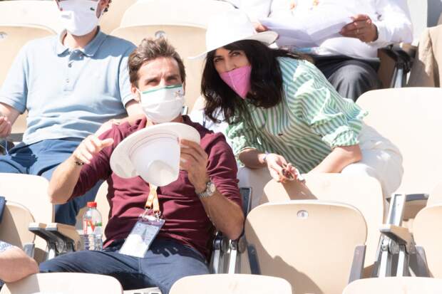 PHOTOS - Nolwenn Leroy et Arnaud Clément toujours aussi amoureux à Roland Garros