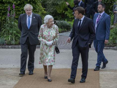 PHOTOS - Emmanuel et Brigitte Macron rencontrent les Windsor au G7 : un moment historique !