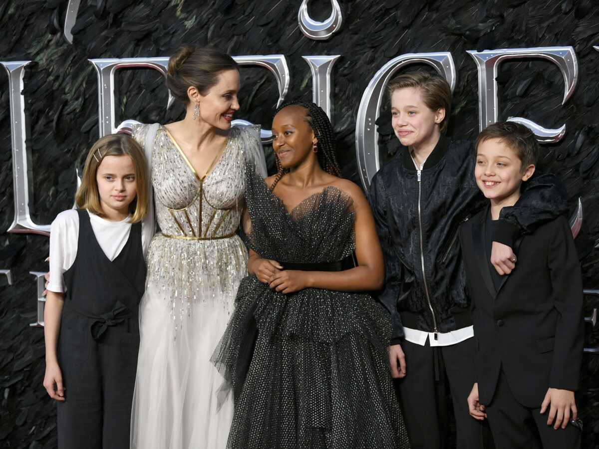 PHOTOS - Angelina Jolie : maman classe entourée de ses 6 enfants, après le revers du tribunal