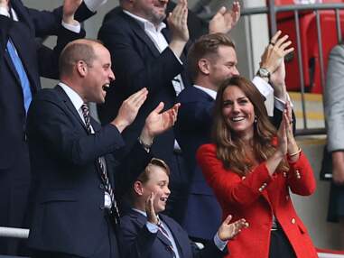 PHOTOS - Le prince George supporter de l'Angleterre pour l'Euro 2021