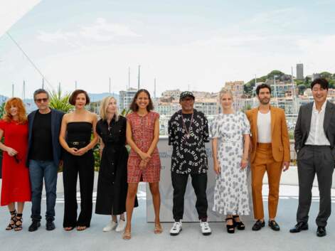 PHOTOS - Spike Lee déjà complice avec Mylène Farmer et Mélanie Laurent au Festival de Cannes
