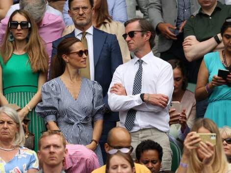 PHOTOS - Pippa Middleton : 1ere sortie officielle à Wimbledon avec son époux depuis son accouchement