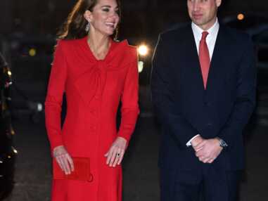 PHOTOS - Kate Middleton sublime en manteau rouge Catherine Walker pour une cérémonie à l'abbaye de Westminster