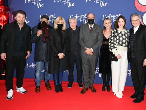 PHOTOS - Brigitte Macron, Jean Dujardin, Sandrine Bonnaire à l'avant-première du film de Claude Lelouch