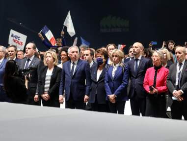 PHOTOS - Emmanuel Macron : ses plus fidèles alliés au premier rang de son meeting 