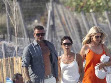 PHOTOS - David et Victoria Beckham en vacances à Saint-Tropez avec leurs enfants : Harper a bien grandi !