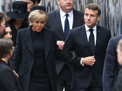 PHOTOS - Brigitte Macron et Jill Biden aux funérailles de la reine Elizabeth II. 