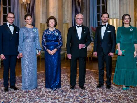 PHOTOS - La famille royale Suédoise met à l'honneur la robe longue colorée