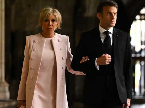 PHOTOS – Brigitte Macron, Letizia d'Espagne, Mathilde de Belgique... Elles misent sur le rose au couronnement de Charles III