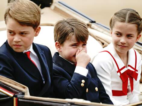 PHOTOS - Prince Louis à Trooping the Colour : ses grimaces ont une nouvelle fois beaucoup amusé