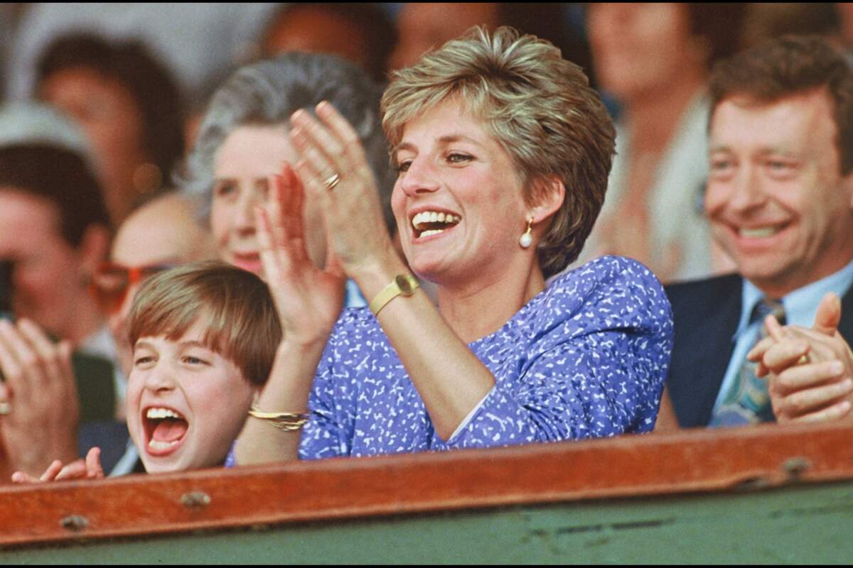 PHOTOS - Lady Diana : ses plus belles photos au tournoi de tennis de ...