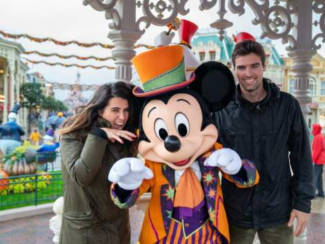 PHOTOS - Karine Ferri et Yohann Gourcuff, Matt Pokora… Défilé de stars à Disneyland Paris pour Halloween
