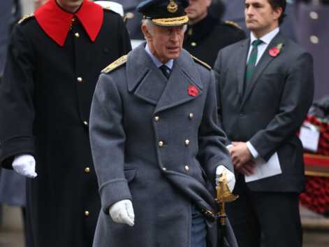 PHOTOS - Charles III, Kate et William… La famille royale britannique honore les soldats morts au combat pour le Remembrance Sunday