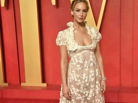 PHOTOS - De Jennifer Lawrence à Emily Ratajkowski, la robe de mariée en majesté sur le tapis rouge des Oscars