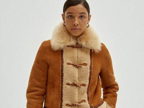 PHOTOS - 30 manteaux en peau lainées pour l'hiver 2021