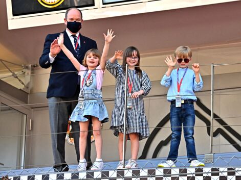 PHOTOS : Jacques et Gabriella taquins ont éclipsés le prince Albert II au E-Prix De Monaco