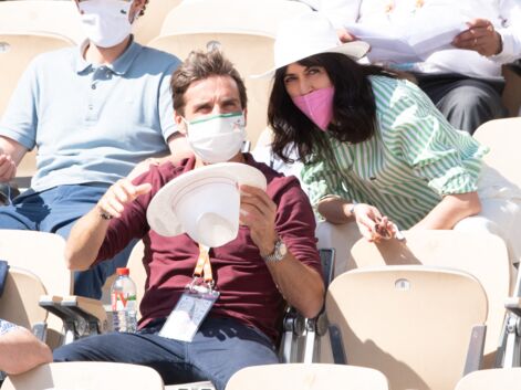 PHOTOS - Nolwenn Leroy et Arnaud Clément toujours aussi amoureux à Roland Garros 