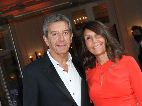 PHOTOS - Michel Cymes et son épouse Nathalie s'affichent lors d'une rare sortie en couple