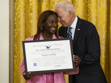 PHOTOS : Joe Biden très souriant pour une cérémonie importante