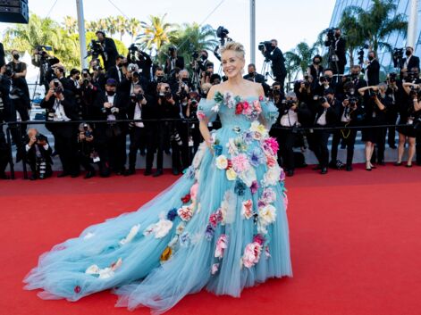 PHOTOS - Sharon Stone, princesse de la 74e édition du Festival de Cannes