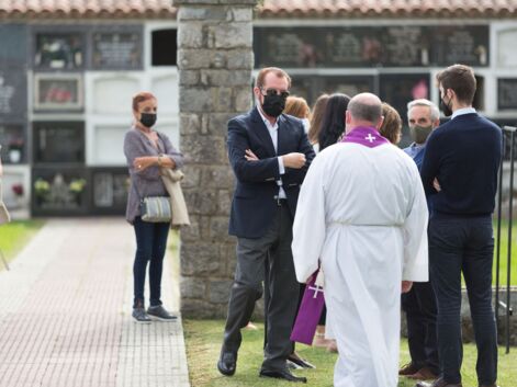 PHOTOS - Letizia d'Espagne grande absente des funérailles de sa grand-mère