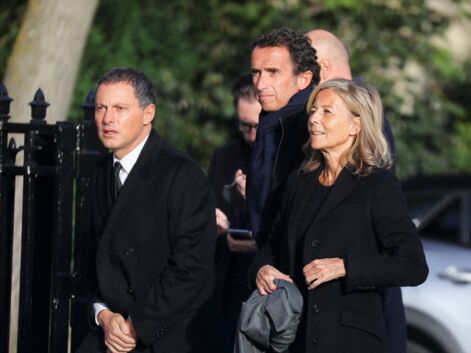 PHOTOS - Obsèques d'Etienne Mougeotte : Claire Chazal, Nicolas Sarkozy, PPDA...les personnalités se réunissent pour un dernier hommage 