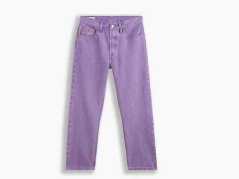 PHOTOS - Lilas, wide-leg, bootcut, patchwork : découvrez notre sélection de pantalon jeans 