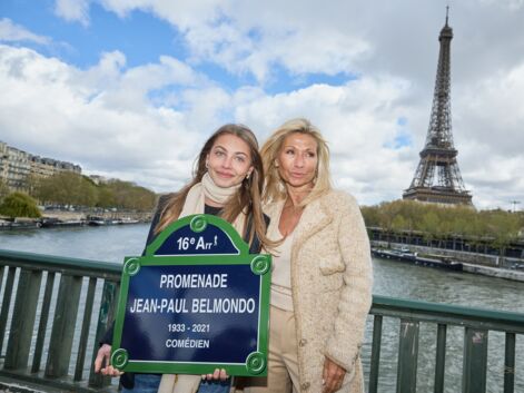PHOTOS - Jean-Paul Belmondo : le bel hommage de son ex Natty, sa fille Stella et tous ses proches 